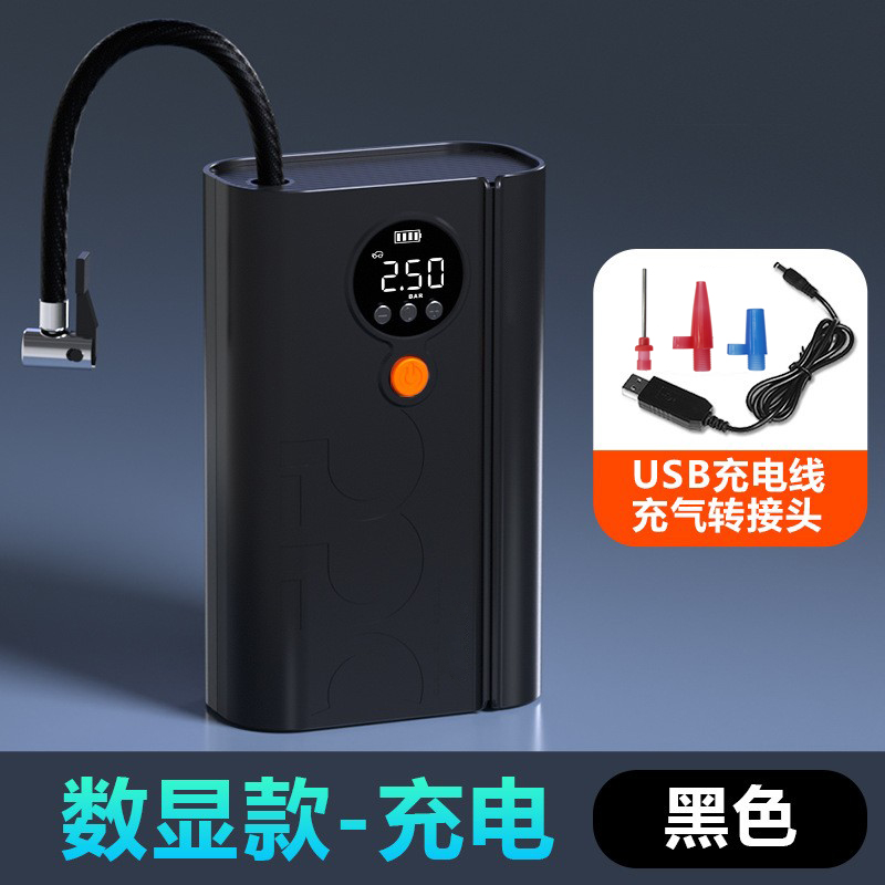SA-12电动充气泵便携式自行车轮胎电动摩托车打气筒汽车载充气泵详情17