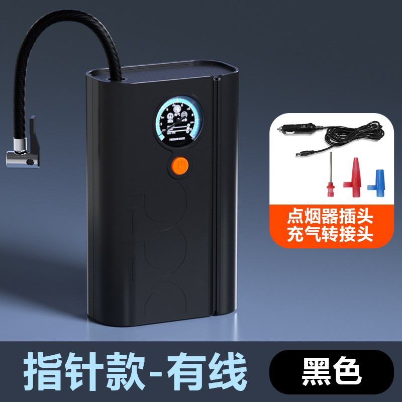 SA-12电动充气泵便携式自行车轮胎电动摩托车打气筒汽车载充气泵详情11