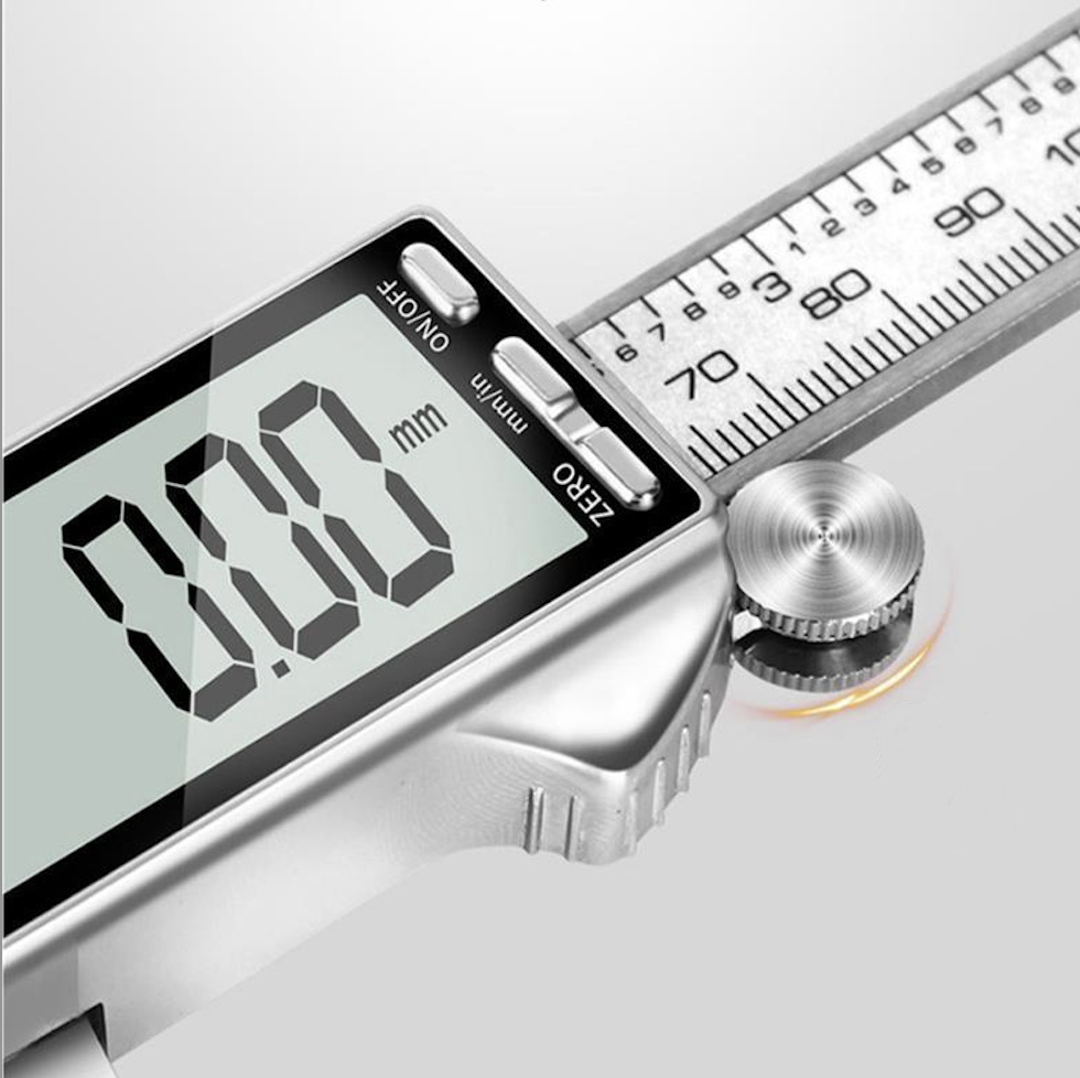全金属超大屏数显游标卡尺150mm，200mm，300mm详情2