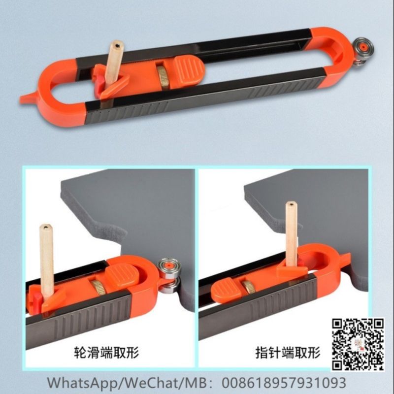 仿形尺Profile ruler 轮廓标尺Woodworking ruler详情1