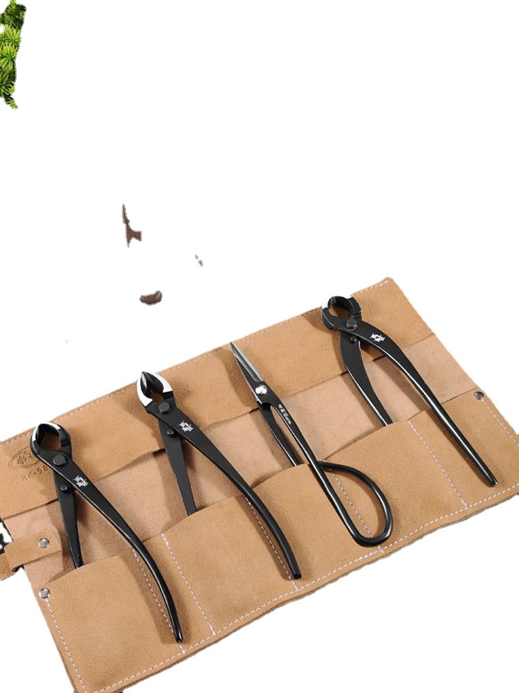 球节剪盆景修剪造型工具制作盆栽叶芽球形球型剪刀修枝钳套装详情2