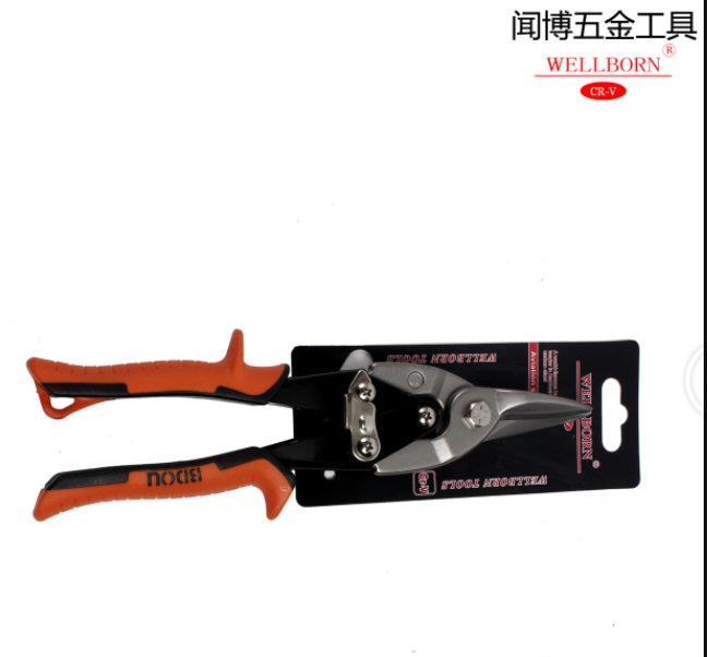55钢航空剪钢航空剪直头左右弯航空剪铁皮剪钢丝铁皮工业级强力剪子详情5