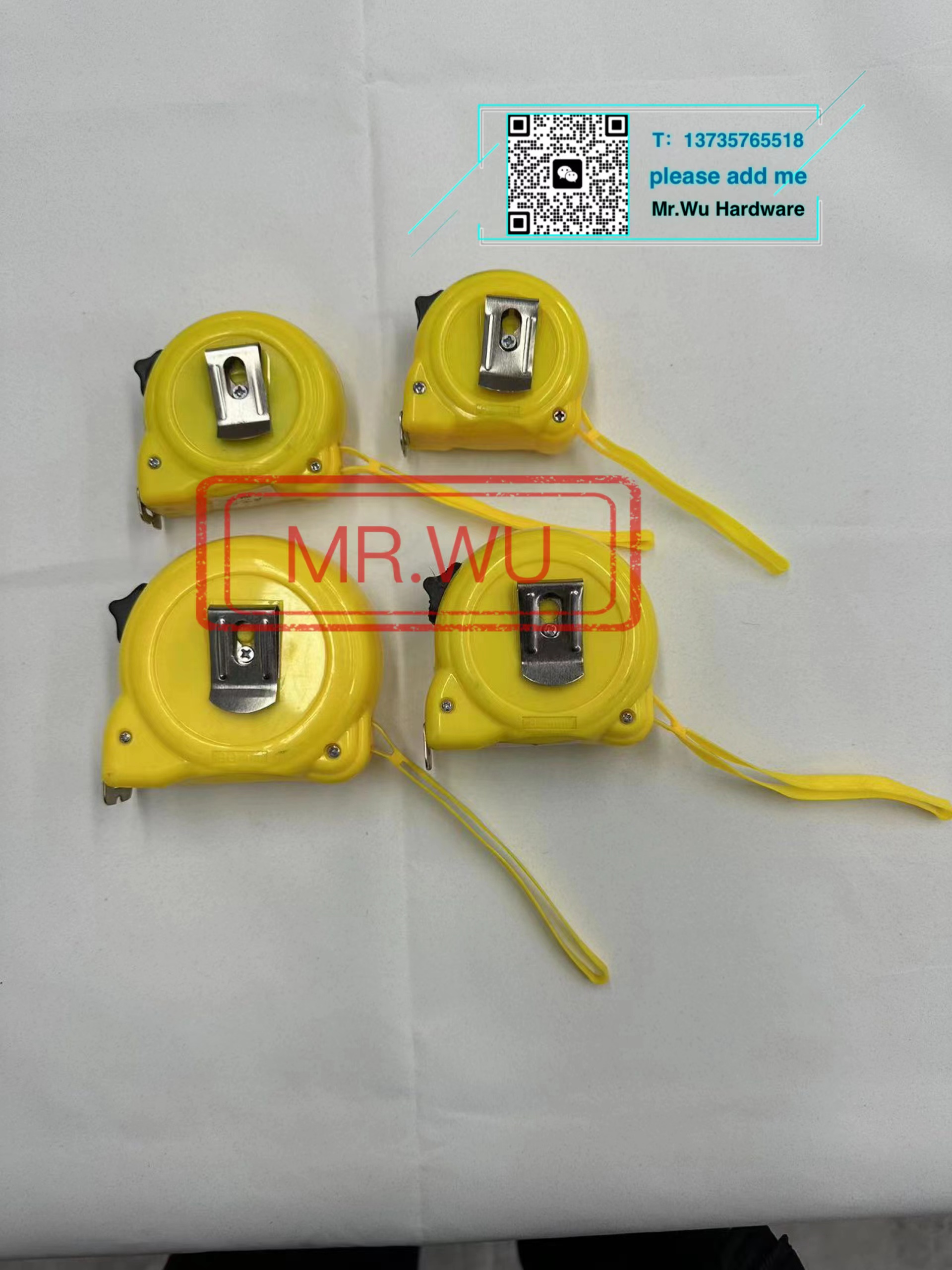 专供外贸 家用卷尺 钢尺 不锈钢卷尺 测量工具 详情4