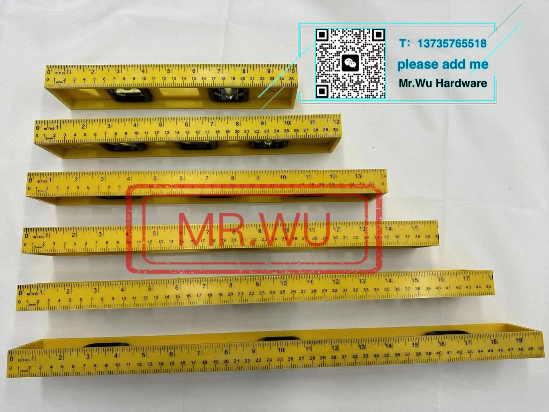 专供外贸  家用水平尺高档测量工具水平仪尺子 装修测量工具详情2