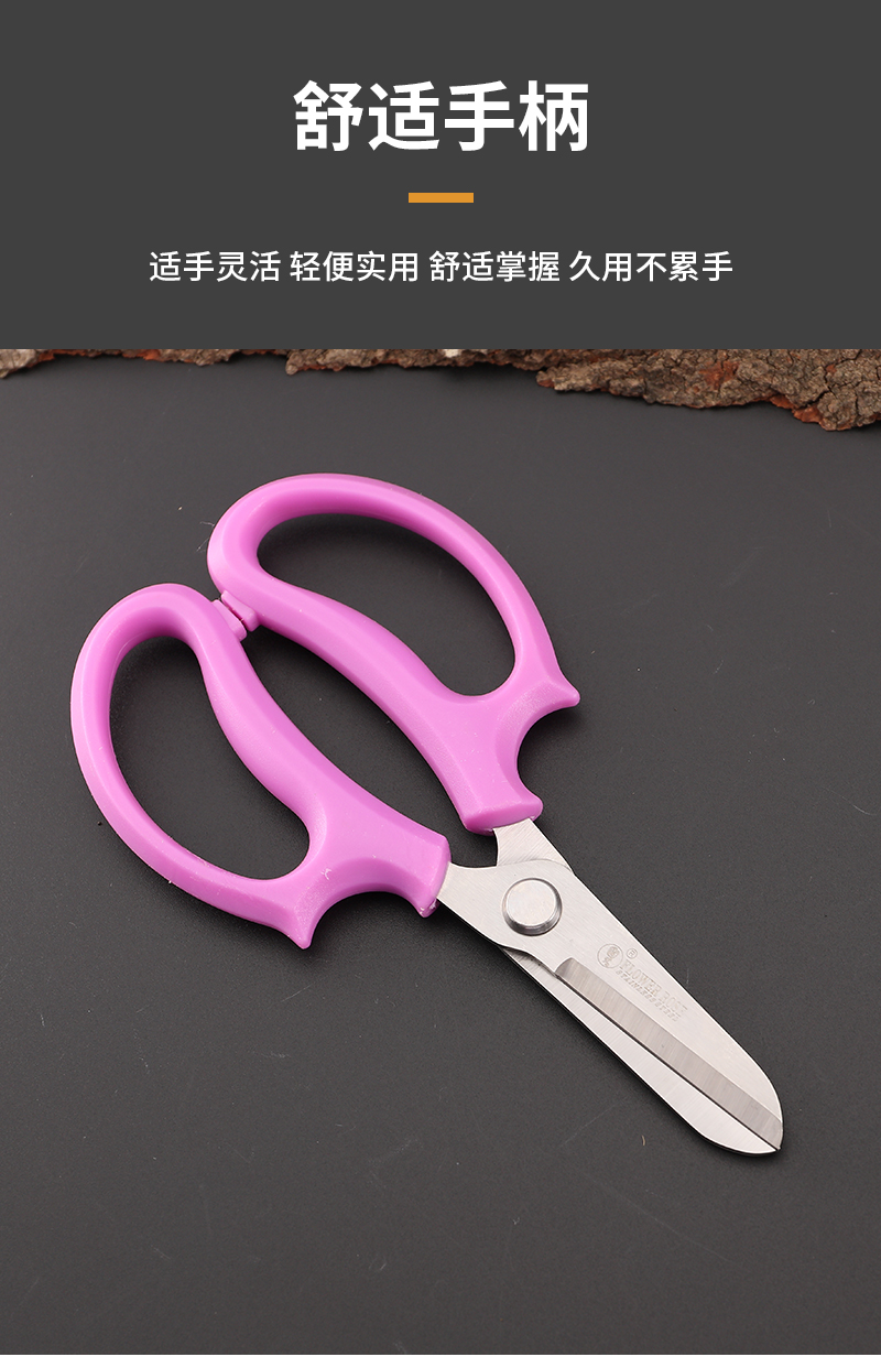 绿化嫁接园林园艺剪刀家用果树剪刀修枝神器剪花卉摘果剪树枝剪刀详情7