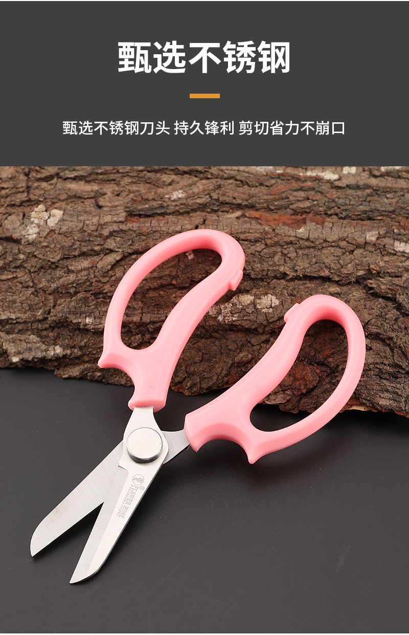 绿化嫁接园林园艺剪刀家用果树剪刀修枝神器剪花卉摘果剪树枝剪刀详情5