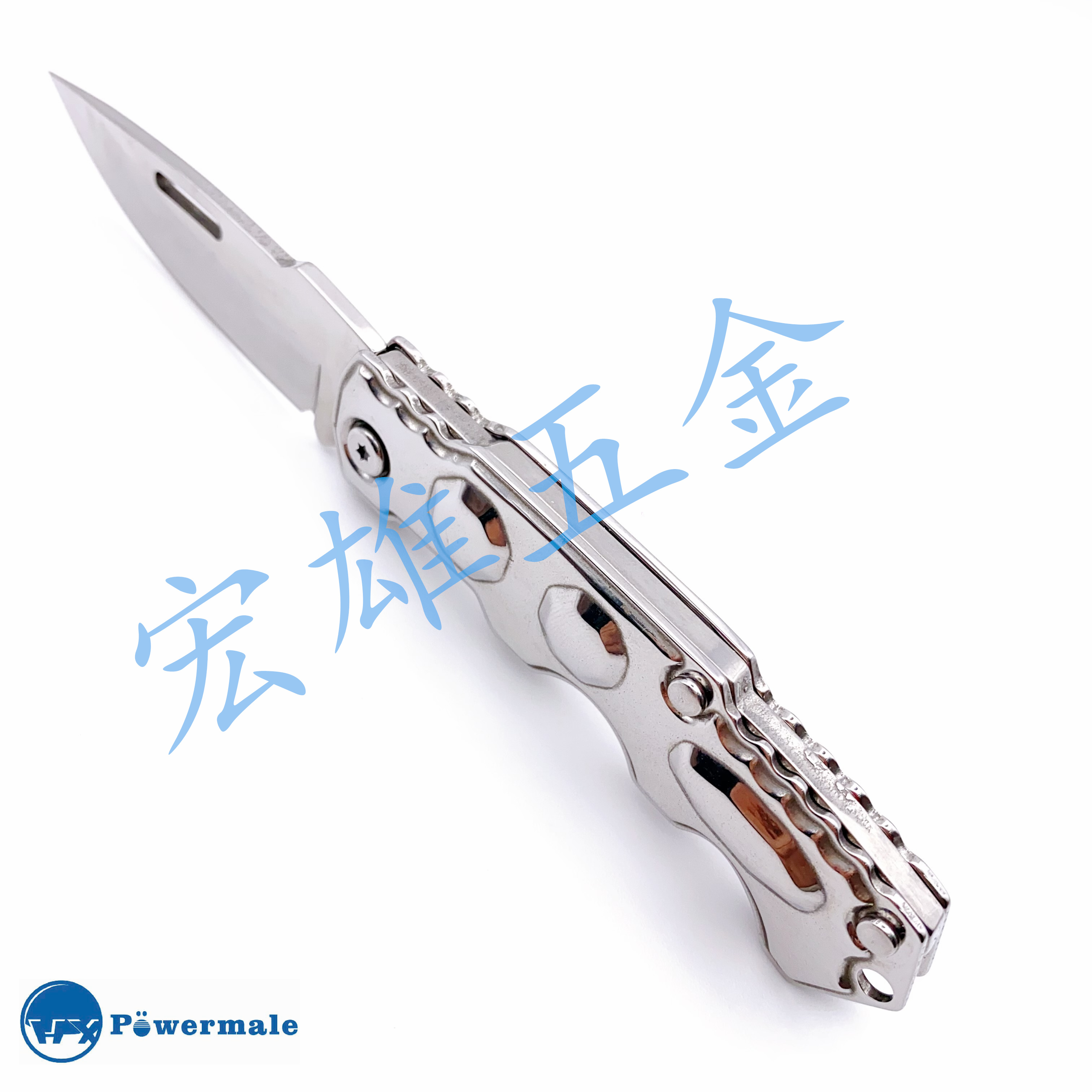 K-2310银 刀具 防身小刀 户外小刀 生存刀 便携水果刀 随身携带刀 折叠刀折刀户外折叠刀防身用品户外详情3