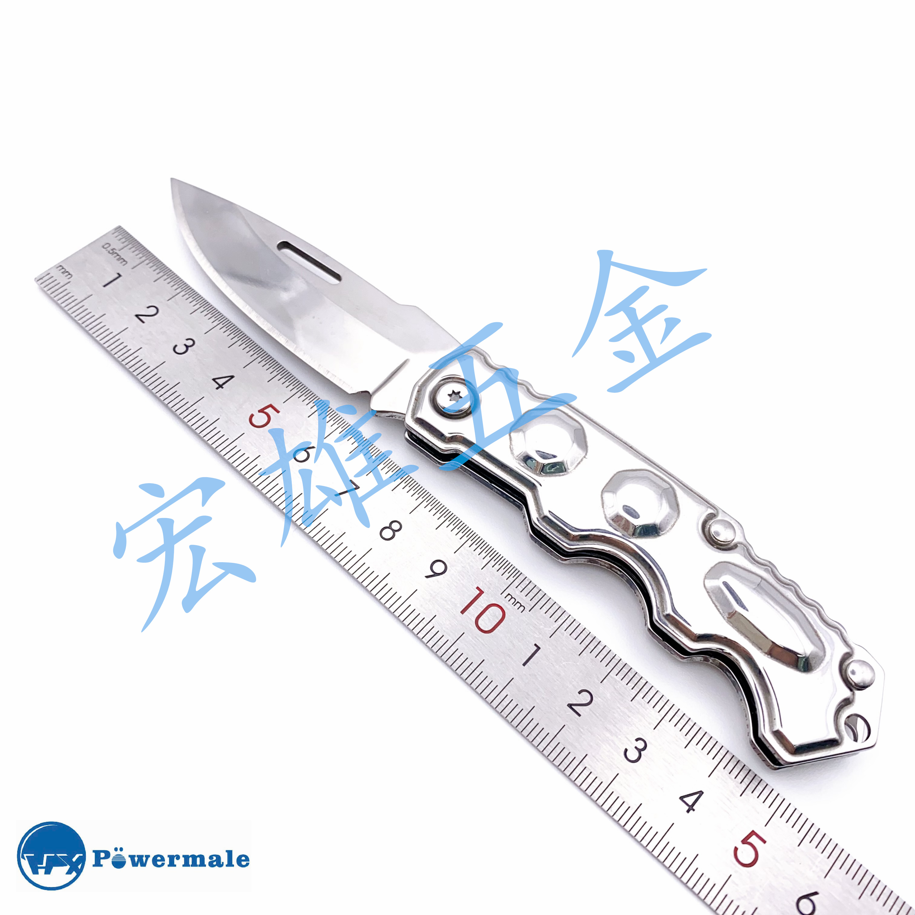 K-2310银 刀具 防身小刀 户外小刀 生存刀 便携水果刀 随身携带刀 折叠刀折刀户外折叠刀防身用品户外详情6