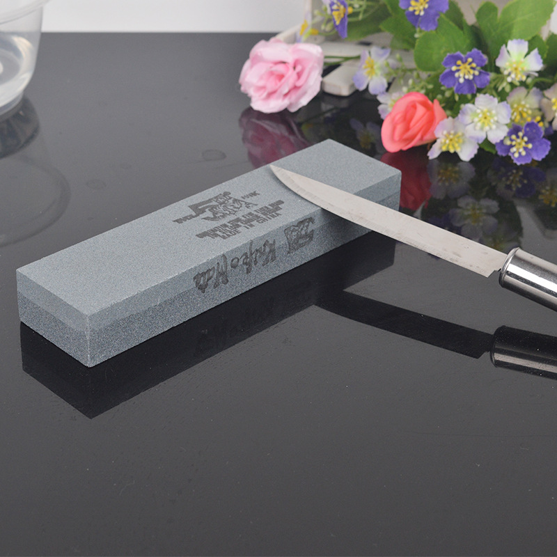 精细双面磨石黑碳化硅油石150*50*25mm碳化硅磨块磨石家用磨刀石详情3