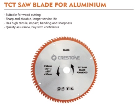 TCT SAW BLADE FOR ALUMINIUM详情1