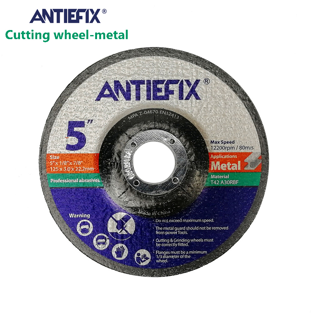 ANTIEFIX切削砂轮金属经济型电动工具打磨角磨磨光机磨具磨刀磨片金属切割片cutting wheels详情1