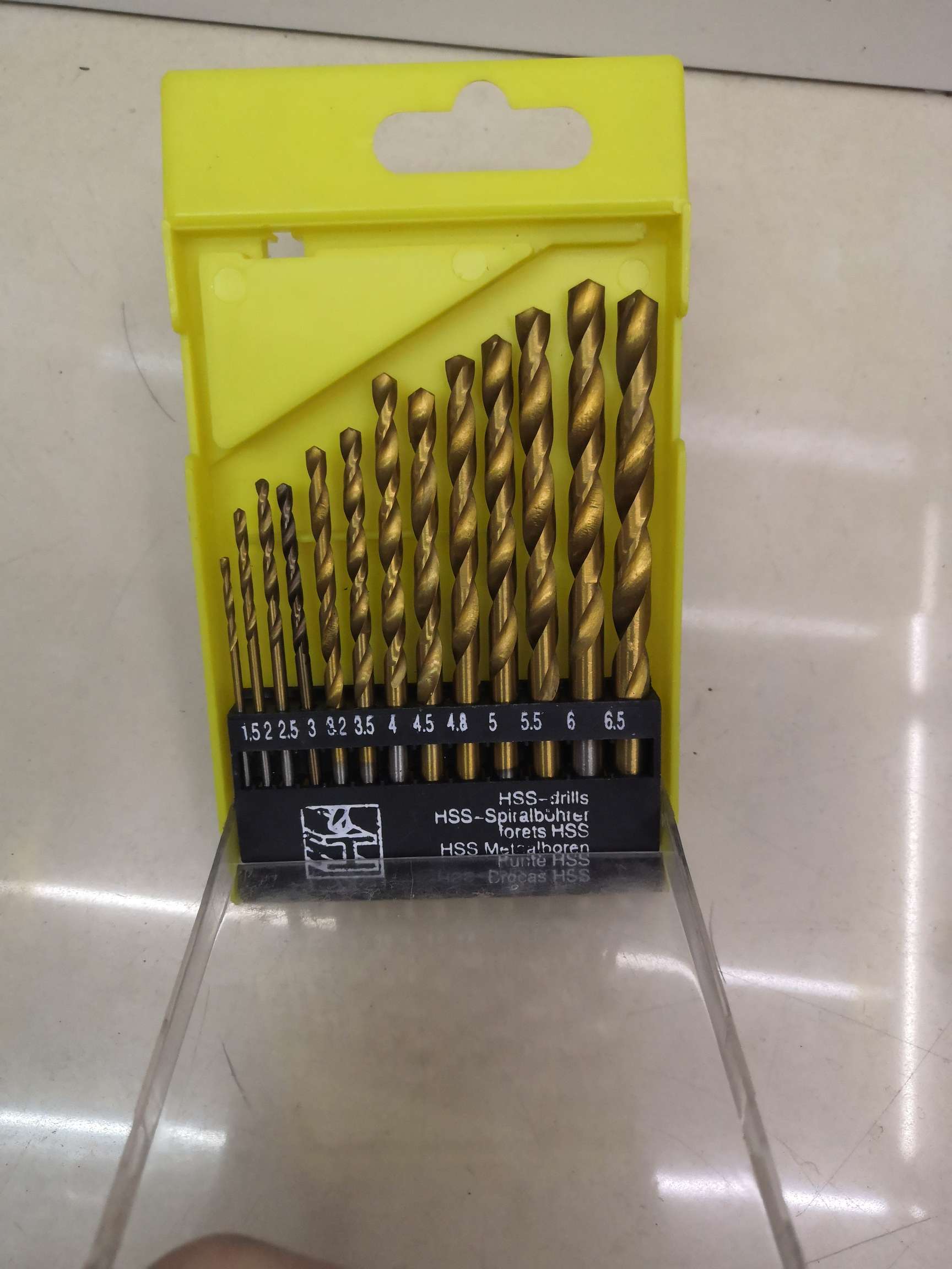 镀钛钻头13PC详情4