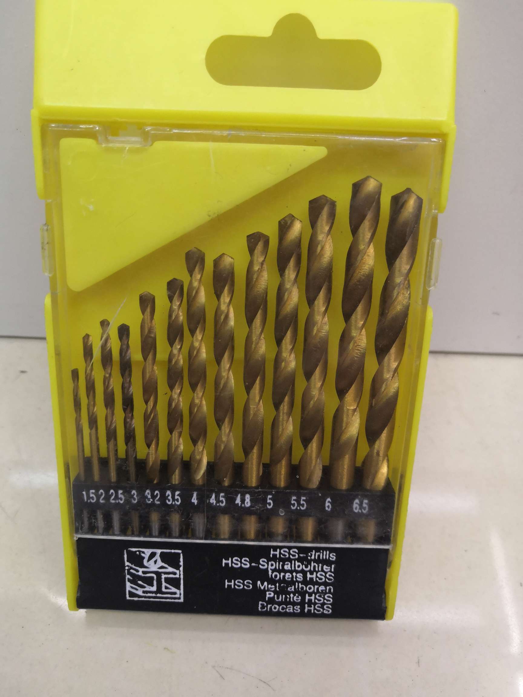 镀钛钻头13PC详情2