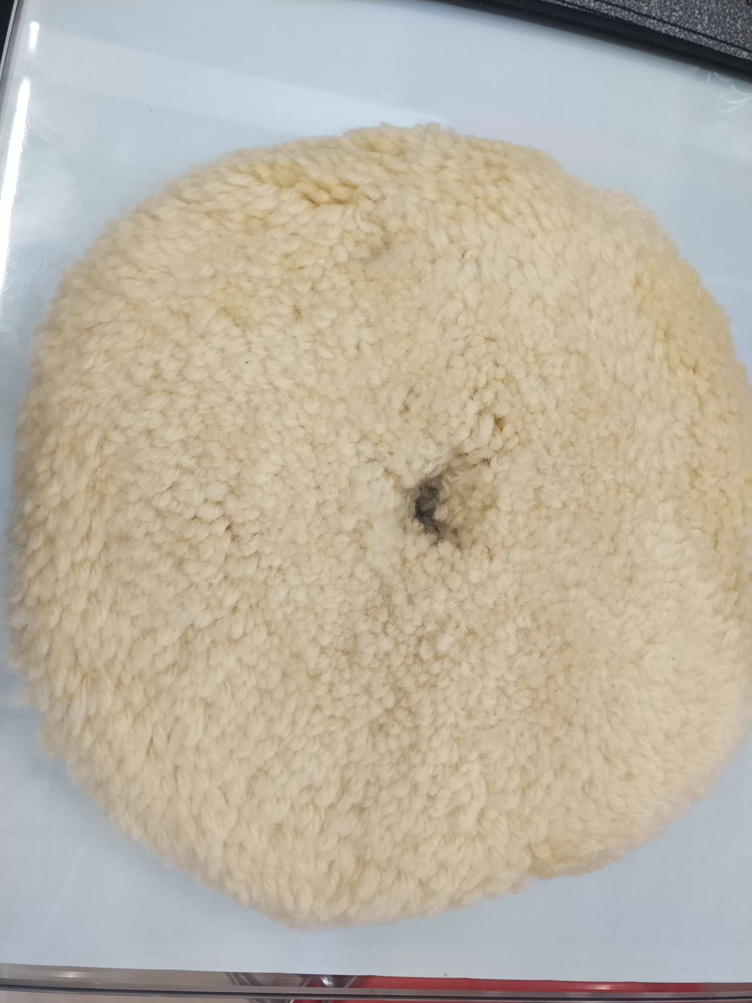 8寸纯羊毛羊毛球(双面)详情1