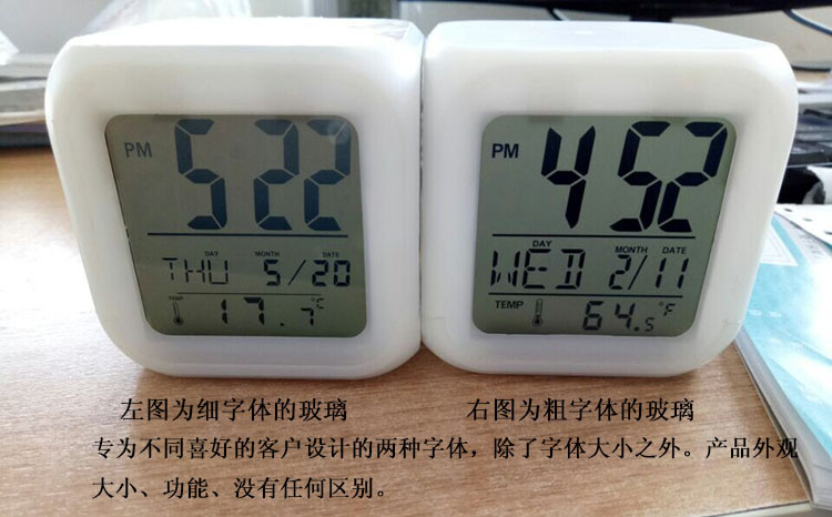 粗字体和细字体