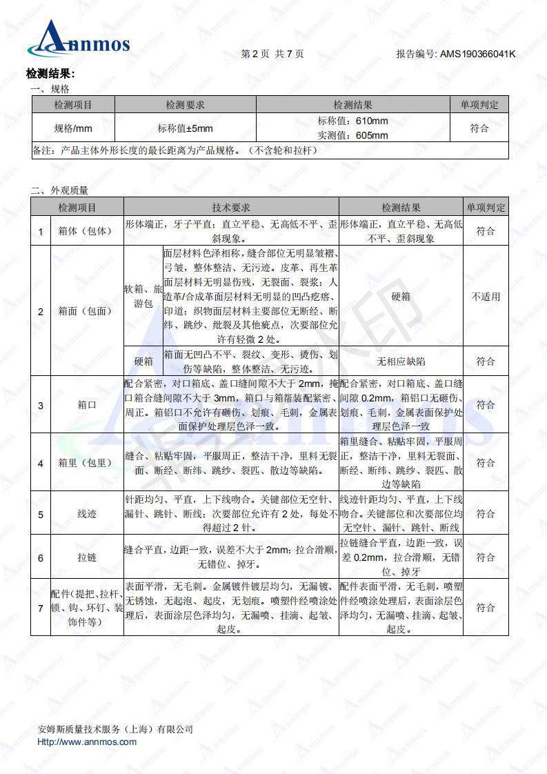 2 AMS190366041K 嘉兴正茂旅游用品有限公司 Q