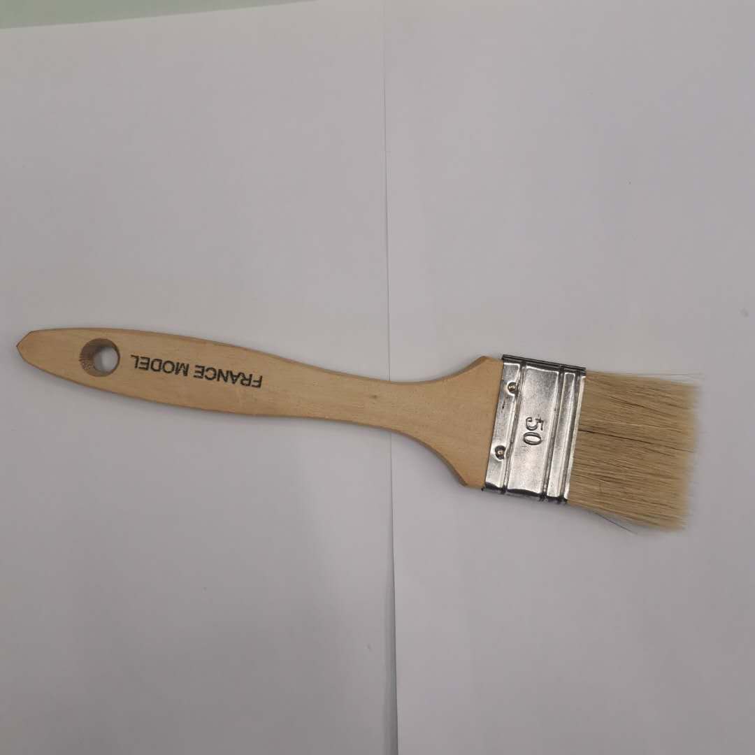 定制批发油漆刷烧烤刷赠品木柄刷子工业用猪鬃毛刷厂家直销油漆刷详情1