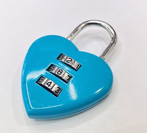 方圆锁业心形密码锁迷你小挂锁拉杆箱包笔袋抽屉通用详情5
