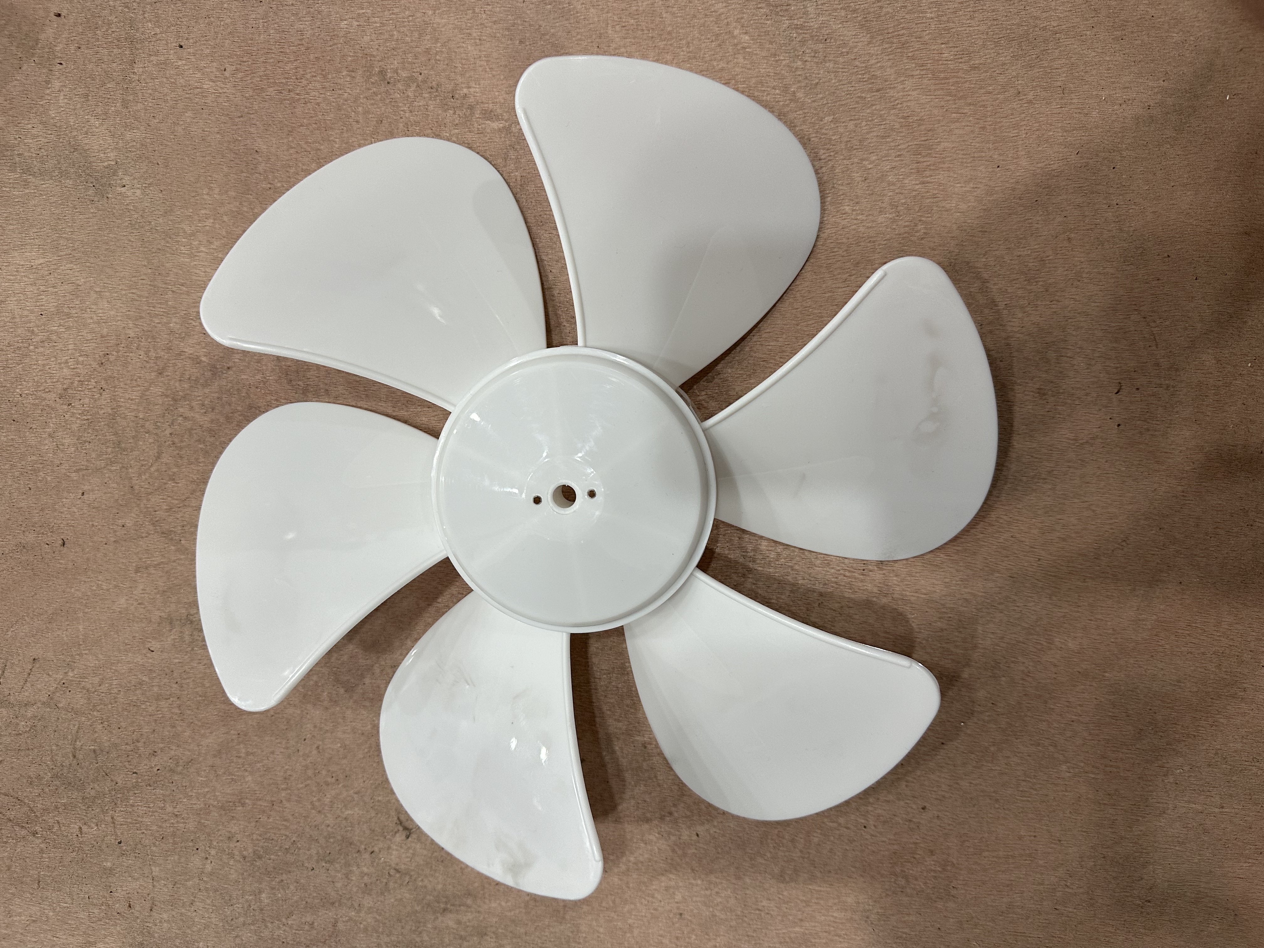 白色风扇叶 排发机机头用风扇叶片加厚耐用款详情3