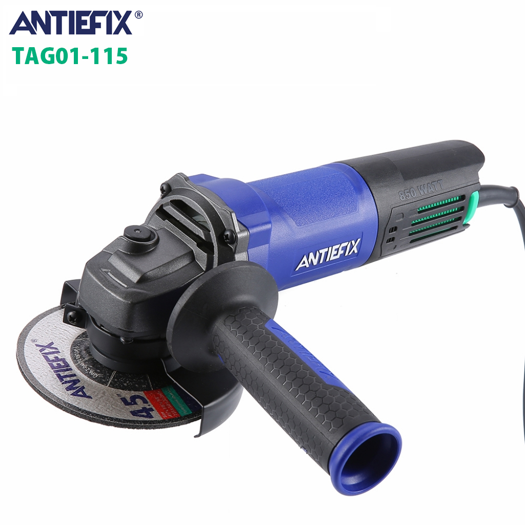 ANTIEFIX便携式电动工具迷你角磨机115MM4.5寸砂轮片金属木材切割机钢材石材打磨机磨光机专业电动角磨机详情1