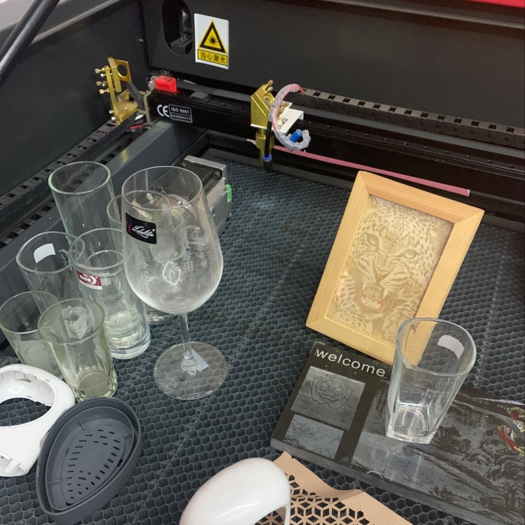 80w激光中型切割机 960激光雕刻切割机布料木材亚克力切割机个性定制01详情5
