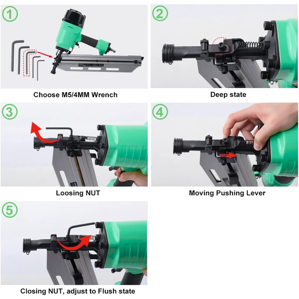 DOTOOL RHF9021C HeavyDuty FramingNailer AirNailGun详情5
