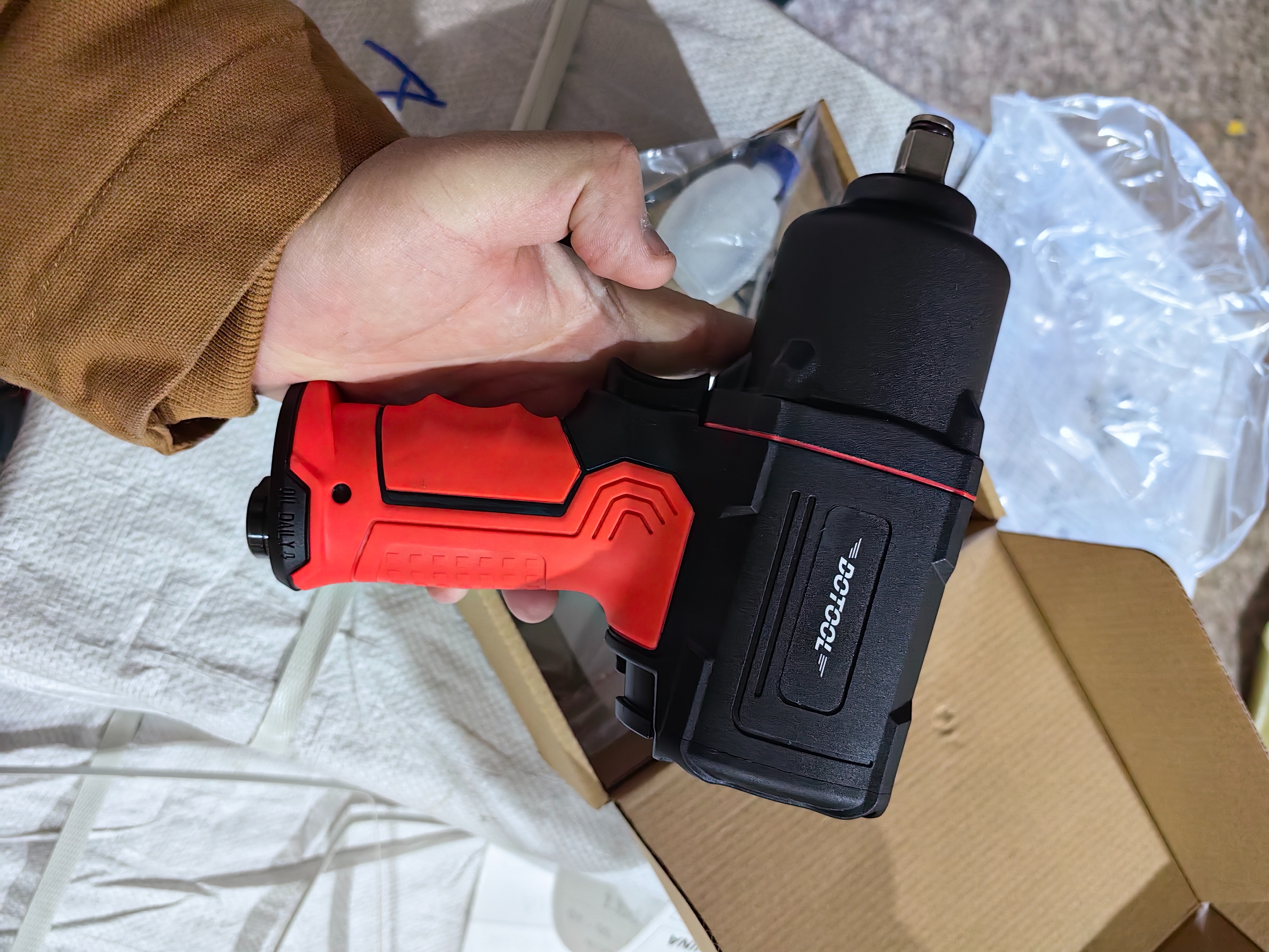 厂家直销DOTOOL气动扳手RP9510汽车拧螺丝详情2