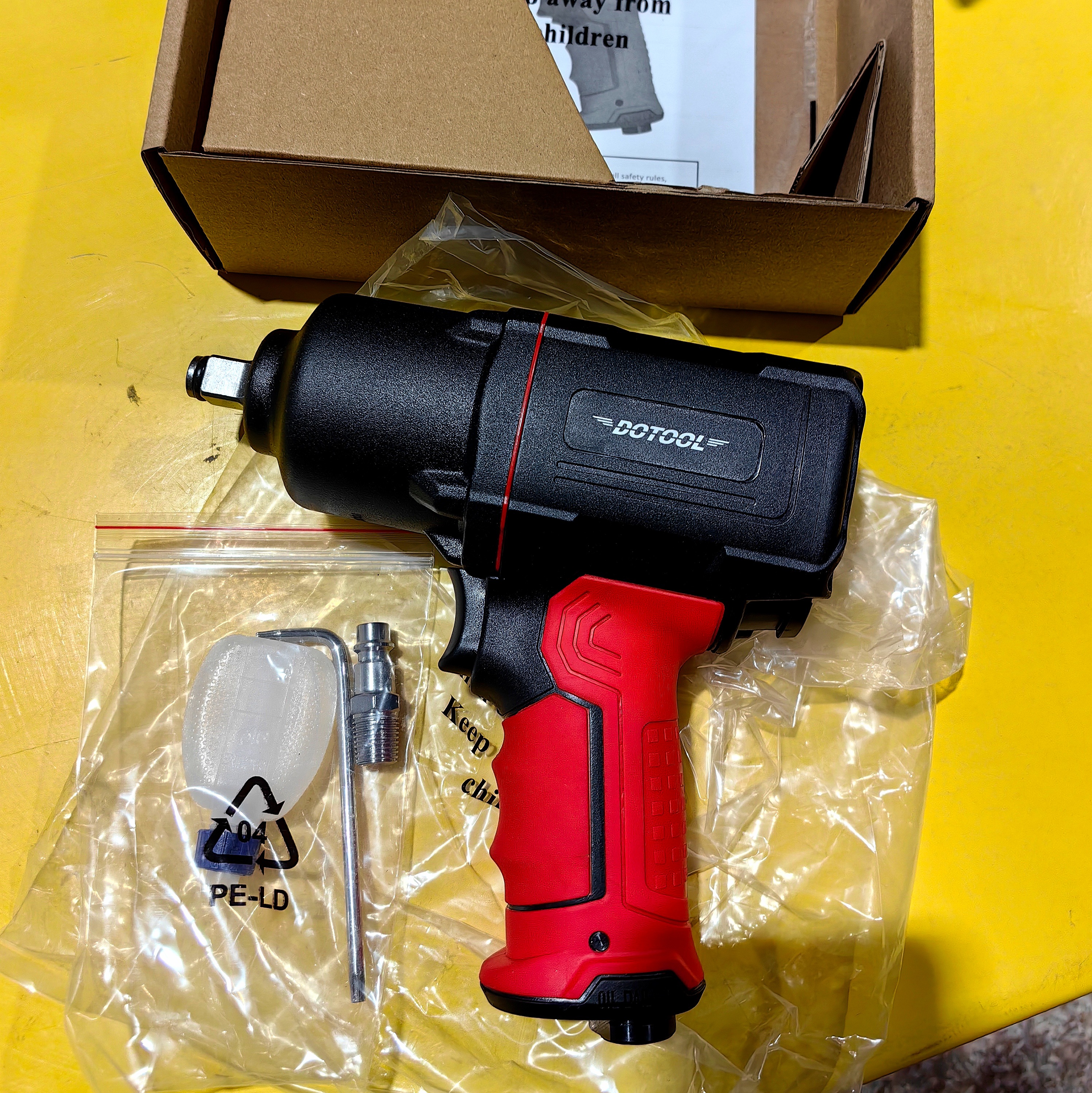 厂家直销DOTOOL气动扳手RP9510汽车拧螺丝详情6