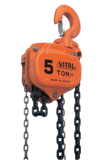 VITAL手拉葫芦5T3M环链小型吊机手动倒链葫芦 起重平壳手拉葫芦详情3