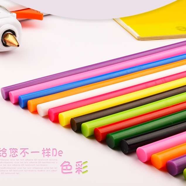 固德力彩色热熔胶棒混装规格7*180mm，1.1*180mm，531详情2