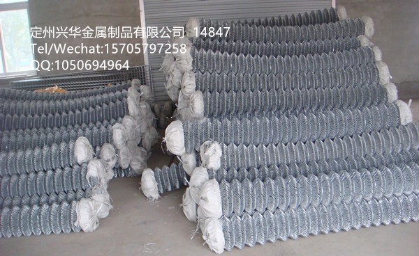 镀锌勾花网 PVC勾花网 铁丝网 菱形网 篮球场网详情7