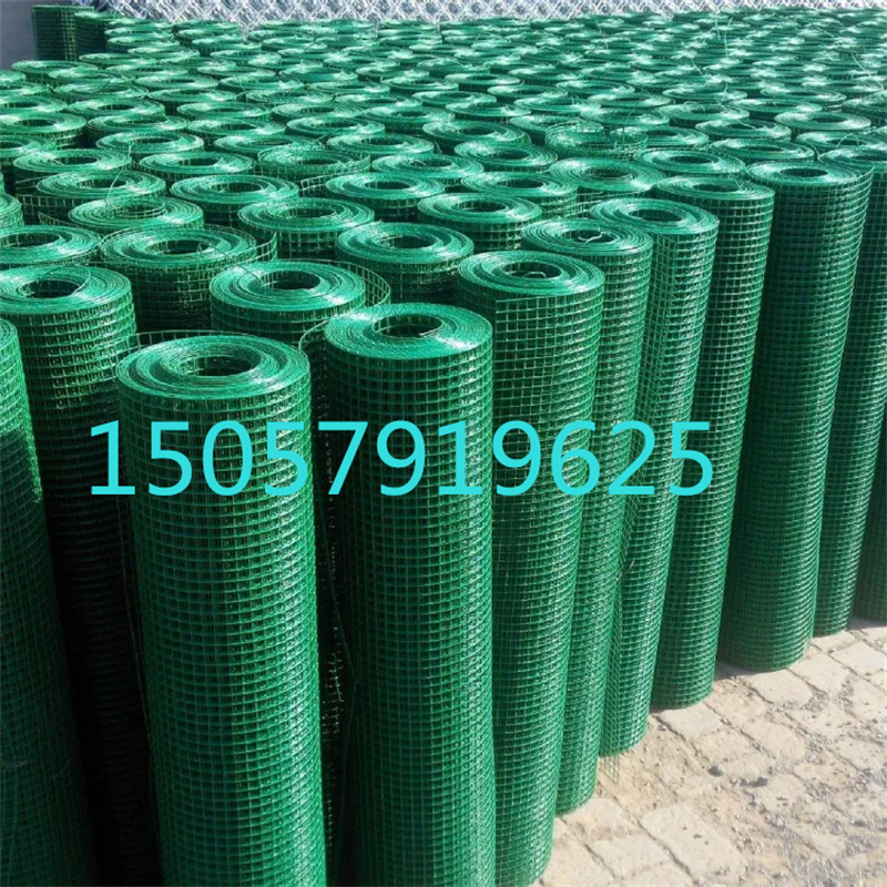 电焊网 建筑用铁丝网 PVC涂塑电焊网 绿色护栏网详情5