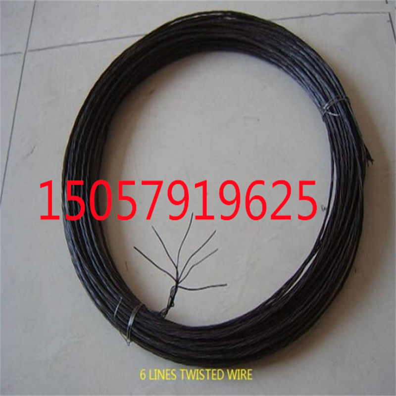 Q195 1.6MM 规格 黑色缠绕工业扎线 黑色线圈 黑铁丝 建筑绑丝.1.0mm 1.2MM 1.5 MM 详情3