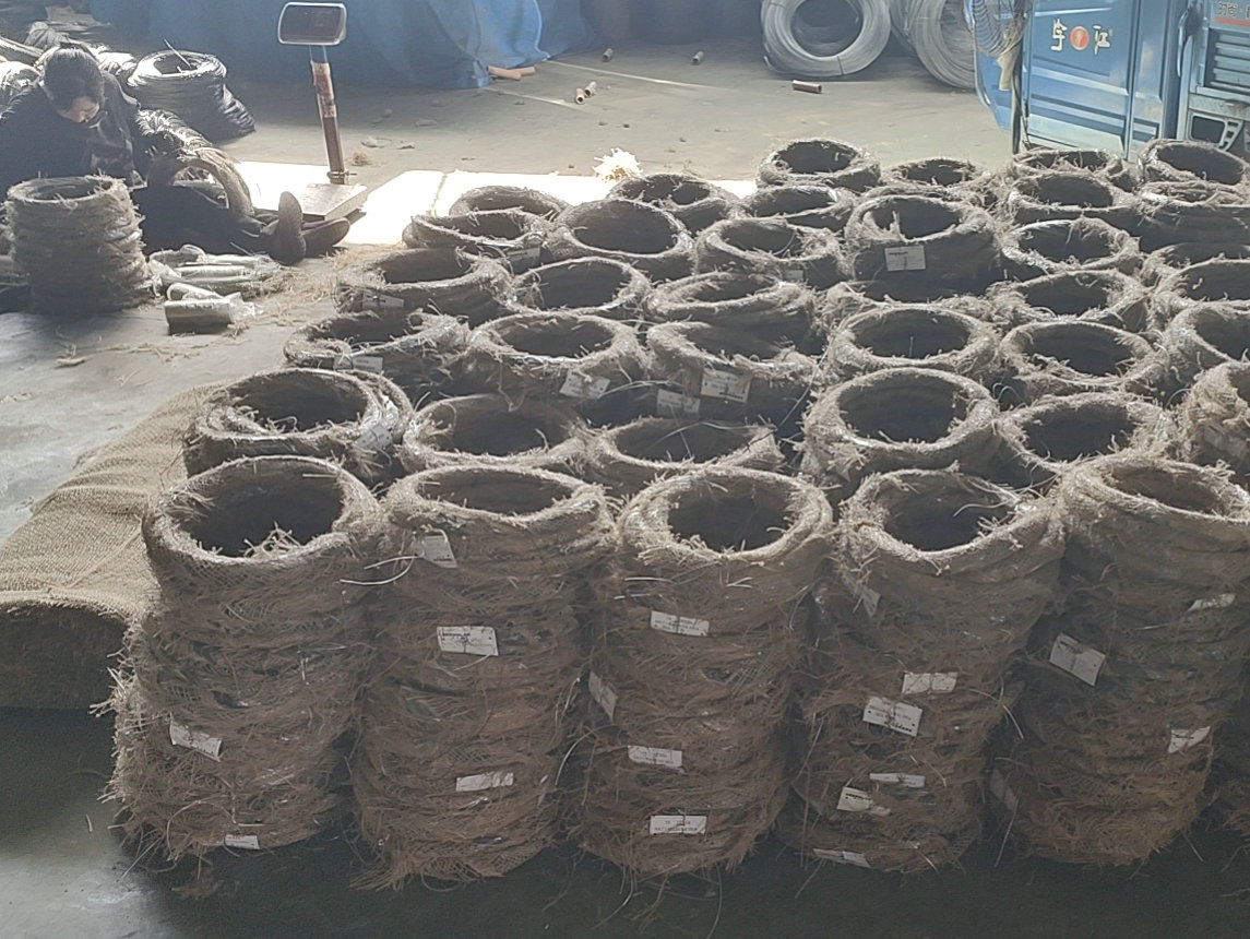 黑铁丝 1.2mm 1.25kg*5pcs 内塑外麻详情4