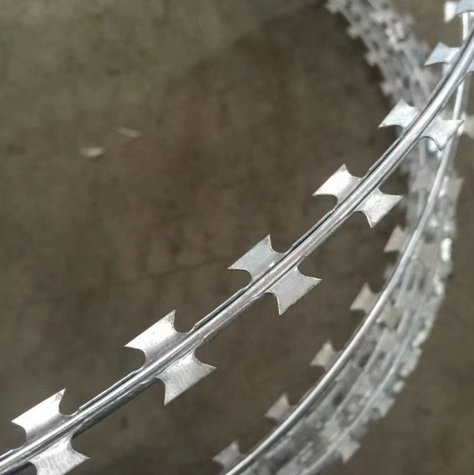金属刀片刺绳护栏，出口非洲，东南亚详情1