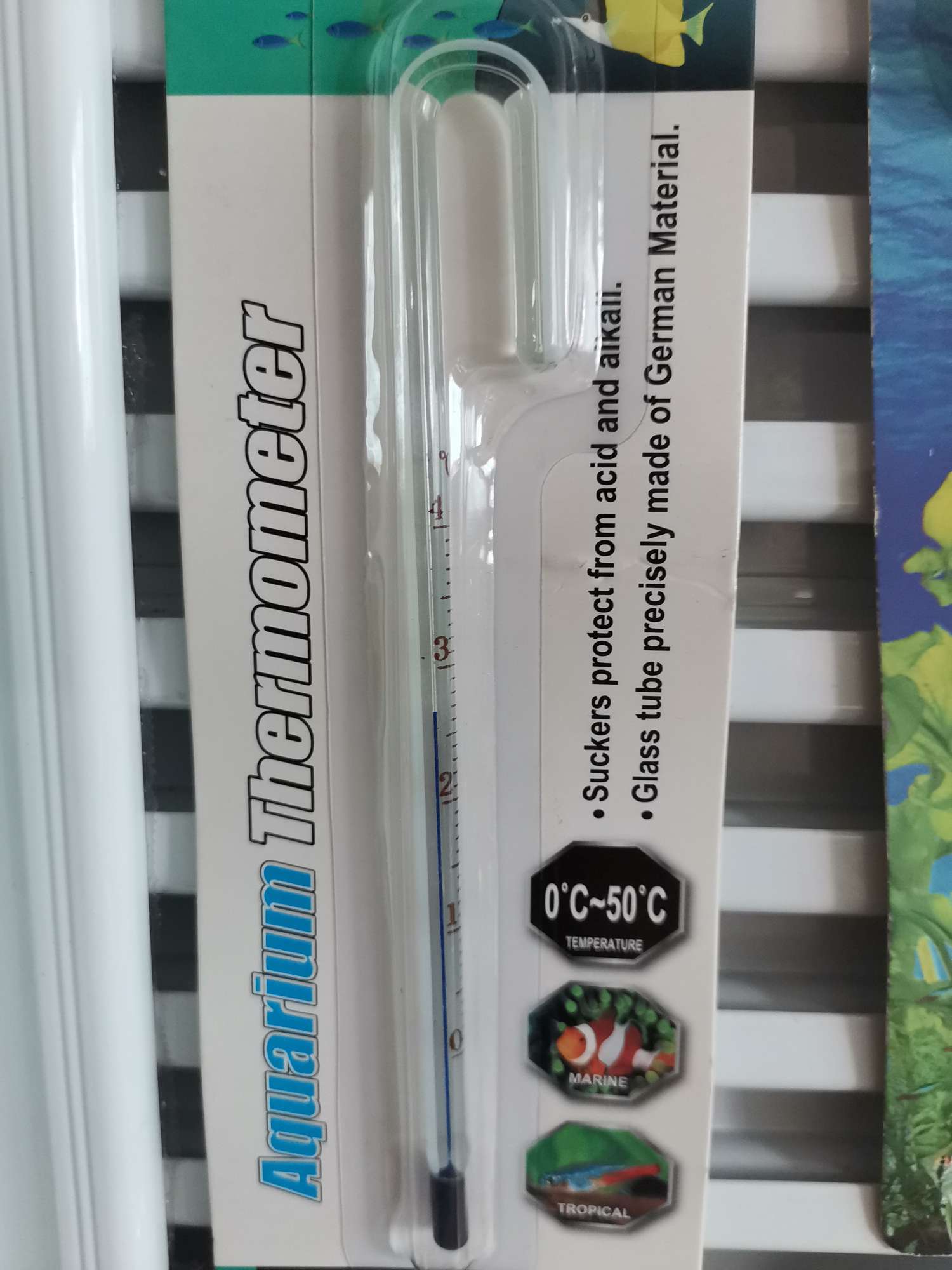 鱼缸温度计贴片式高精度缸内潜水探头水温计水族专用LED电子数显玻璃温度计棒式温度计带钩棒子温度计详情2