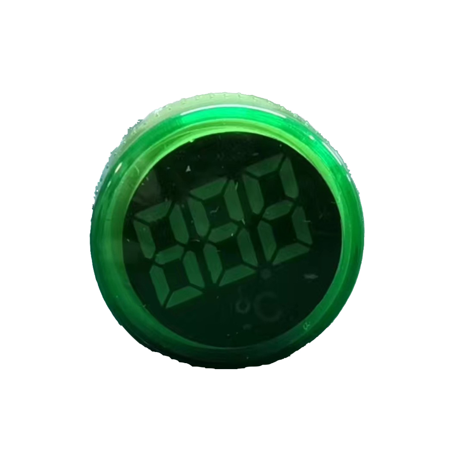 温度表 AD16-22D 普通水晶膜 大数码管 红绿黄蓝白 方圆详情3