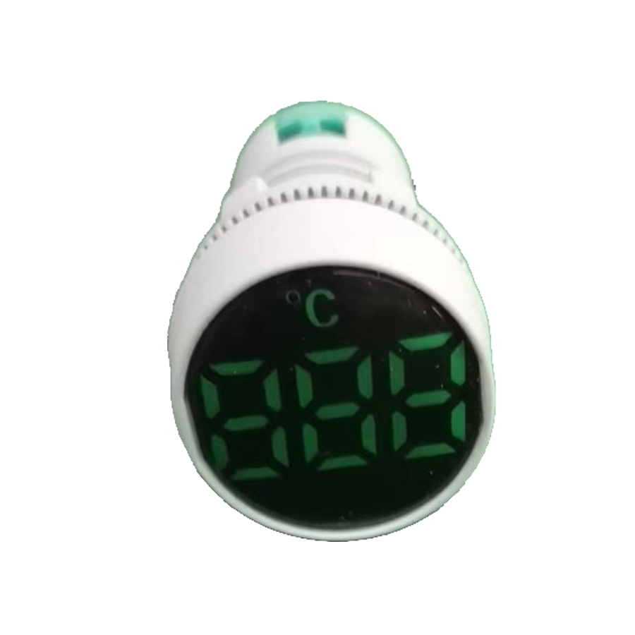 温度表 AD16-22D 普通水晶膜 大数码管 红绿黄蓝白 方圆详情2