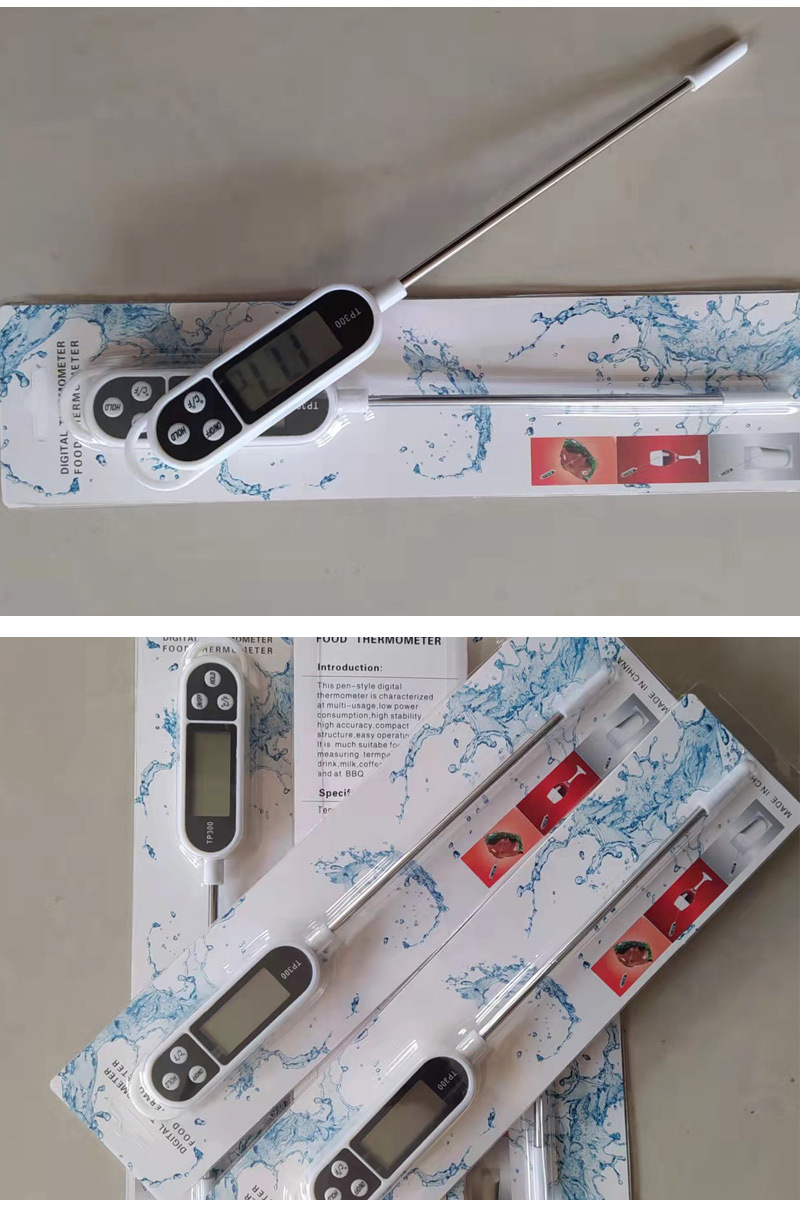供应电子食品温度计 数显电子测温计 不锈钢探针油温电子烧烤计详情10