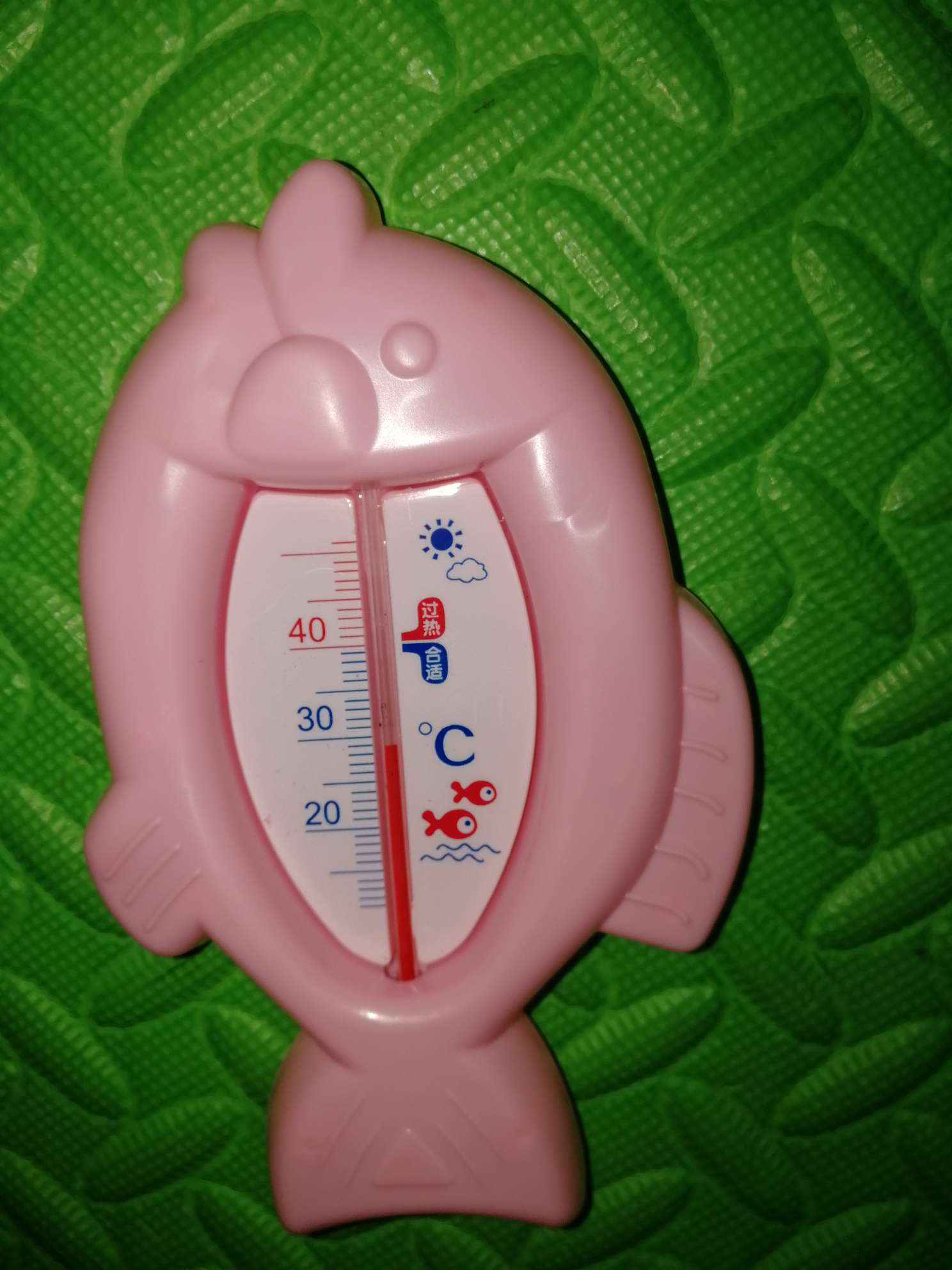 厂家直销；批发卡通大鱼沐浴测温计，测水温度计，温度计详情1