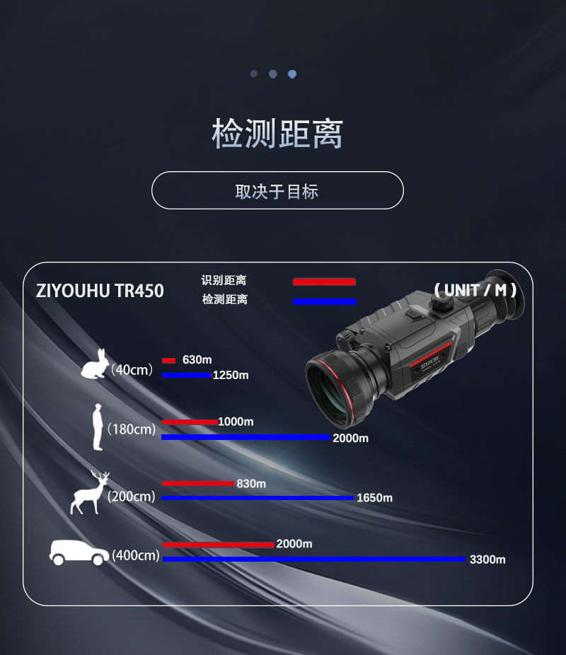 自由虎TR450单筒热成像拍照录像红外夜视镜热感探测带WIFI详情9