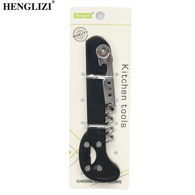 多功能海马刀开瓶器不锈钢启瓶器酒刀啤酒葡萄酒开酒器创意起子详情13