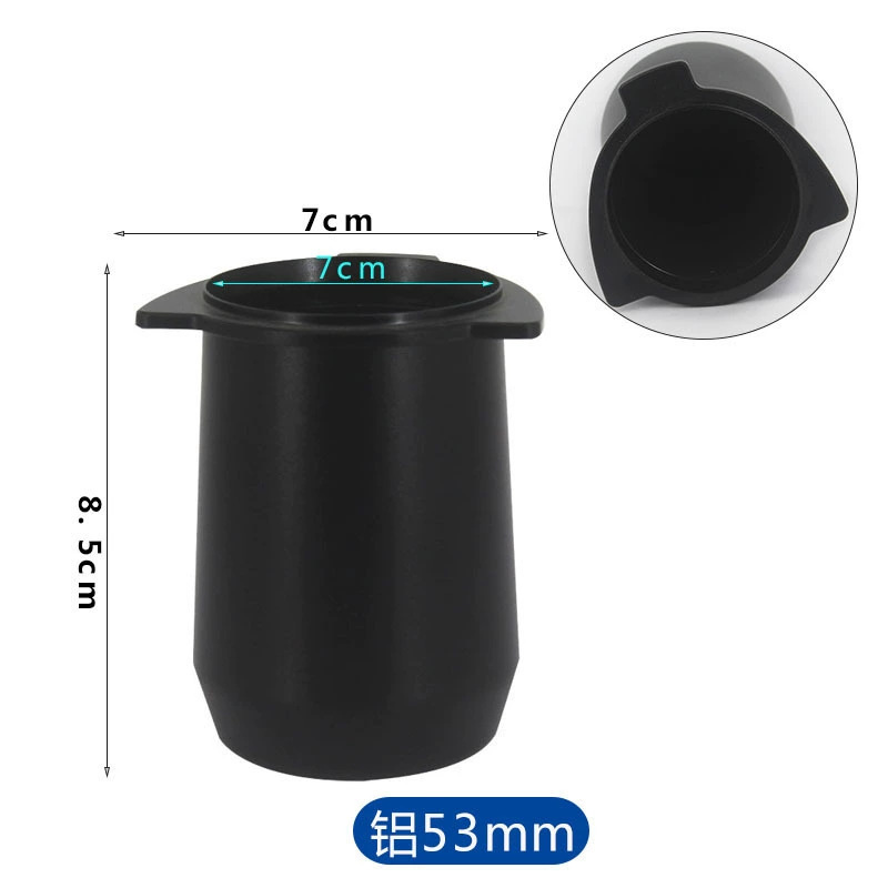 不锈钢咖啡接粉杯 意式咖啡手冲壶接粉器 咖啡机配件器具闻香杯具详情7
