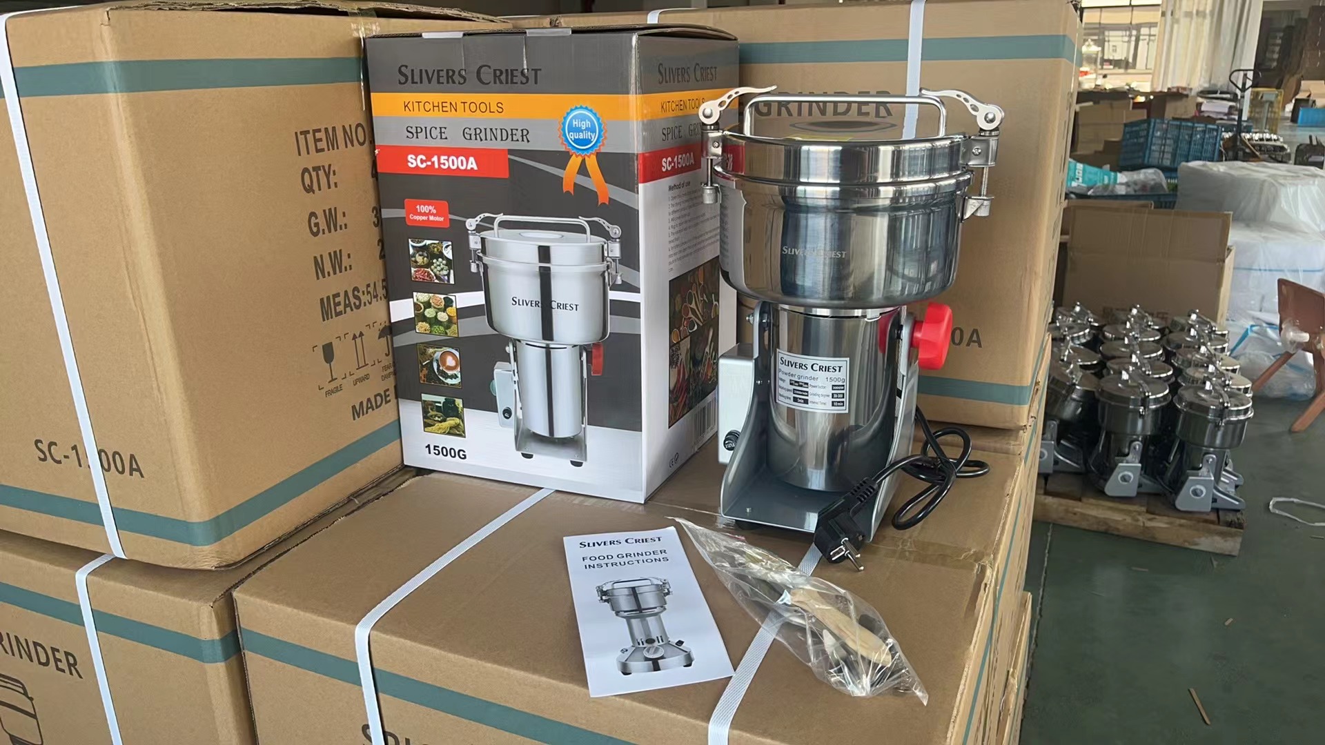 外贸批发 咖啡磨粉器家用小型搅拌打粉碎机五谷杂粮研磨器干磨杯详情6