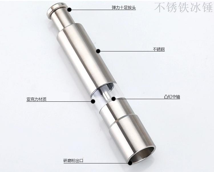 不锈钢手动胡椒研磨器详情2