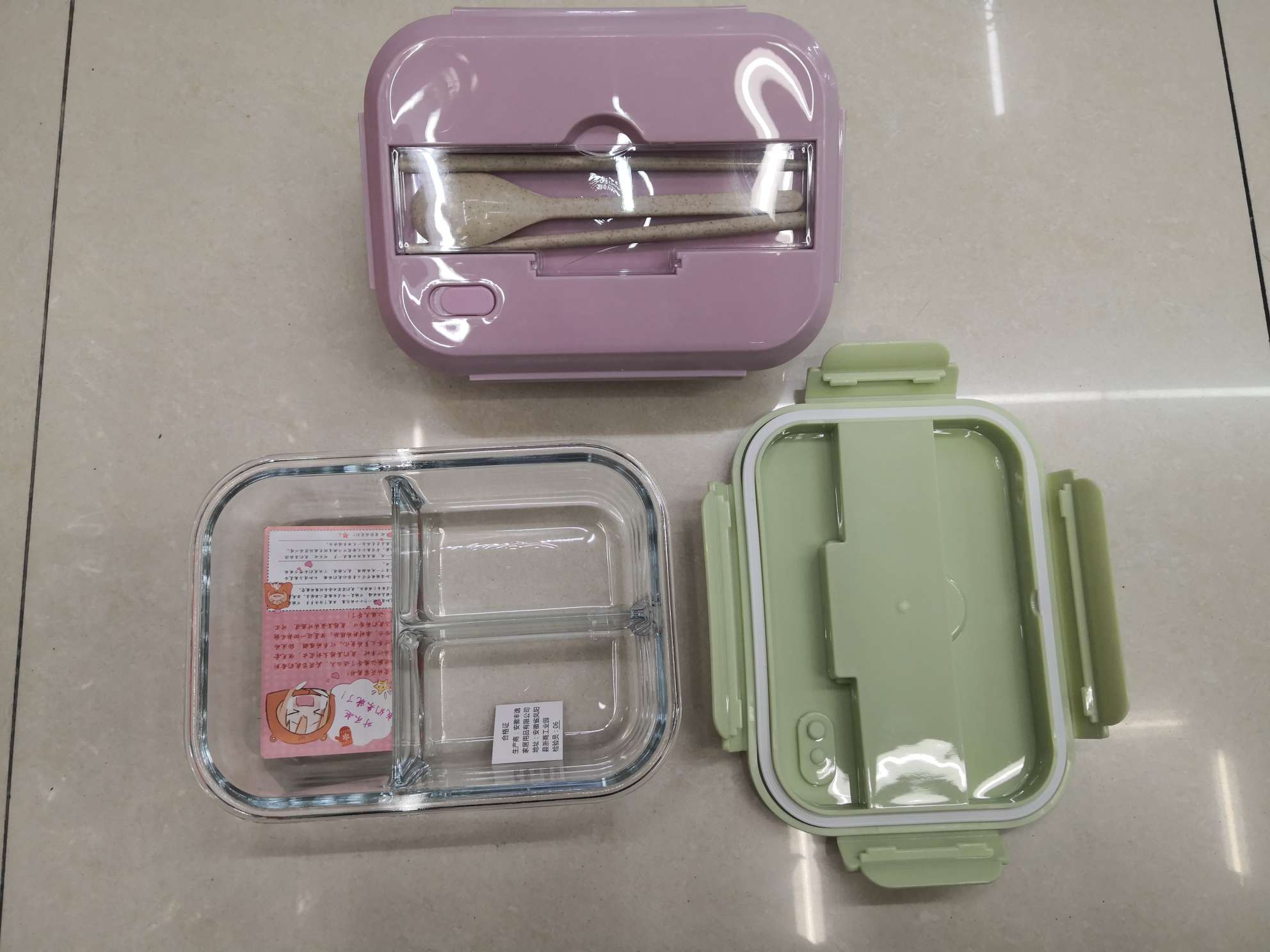 硼硅玻璃便当盒详情7
