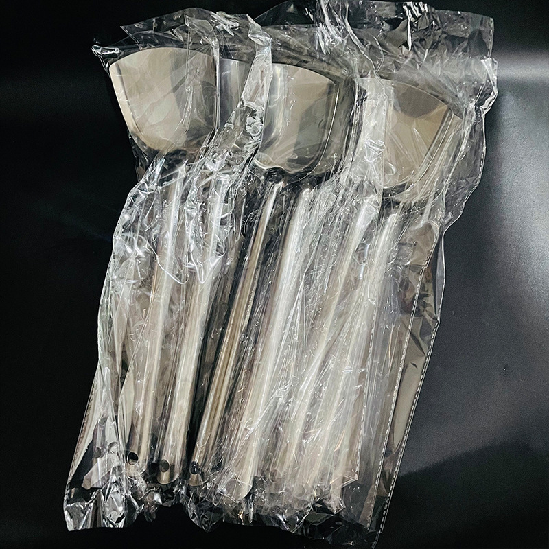 【】圆管铲子 10/捆 500/件圆管铲子家用炒菜铲厨房用铲子长柄铲宽头铲子2元货源批发详情1