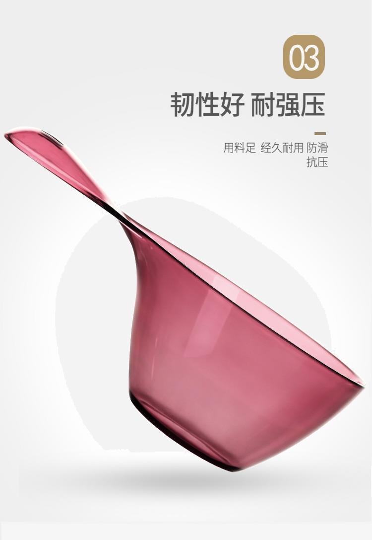 摔不烂水瓢塑料家用厨房水勺加厚食品级洗澡舀子水瓢接水家用厨馥详情7