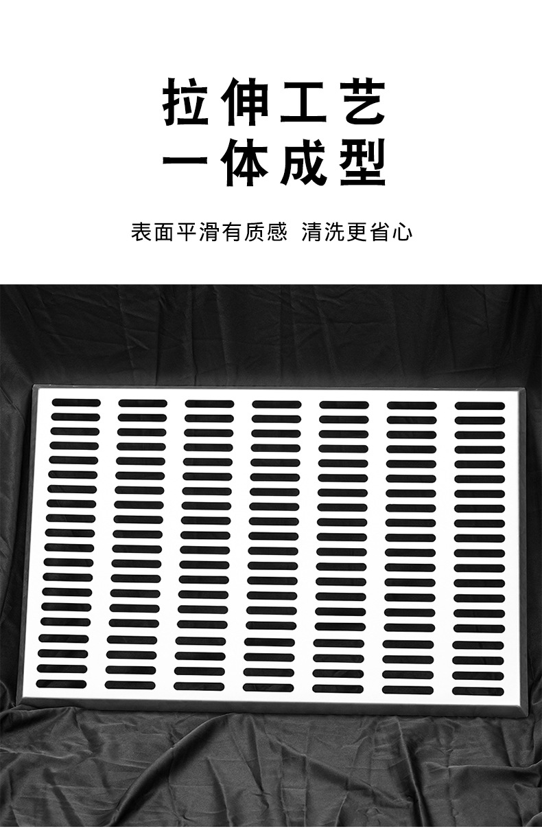 铝烤盘长方形60*40冲孔烤盘铝合金饼店陈列托盘面包烤盘蛋糕解冻详情8