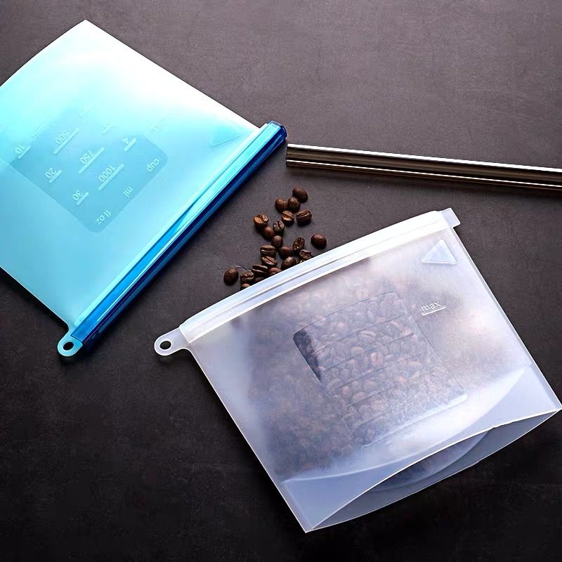 厂家推荐硅胶保鲜袋密封食品袋厨房用品家用保鲜收纳袋食物分装详情3